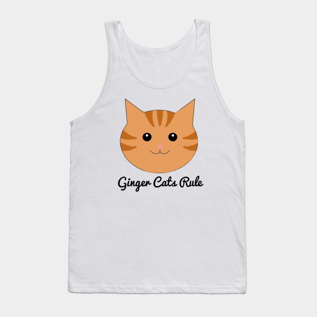 Ginger cats rule Tank Top by KaisPrints